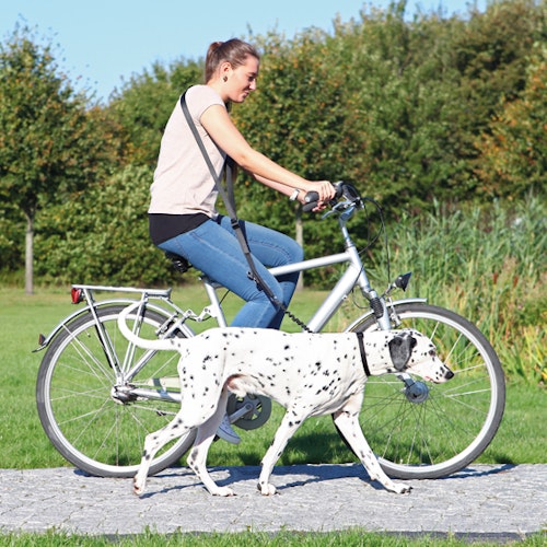 Cykel- & Jogginglina m expander 25 mm /1-2 m