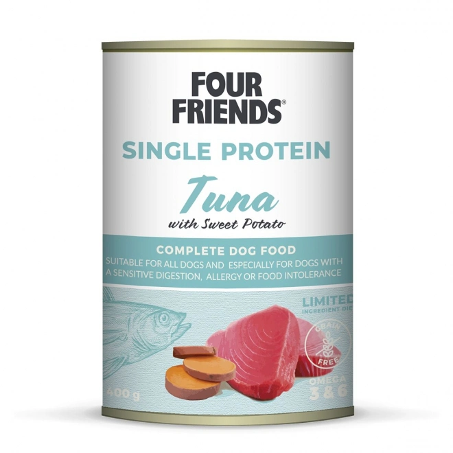 FourFriends Single Protein Tonfisk & Sötpotatis 400 g