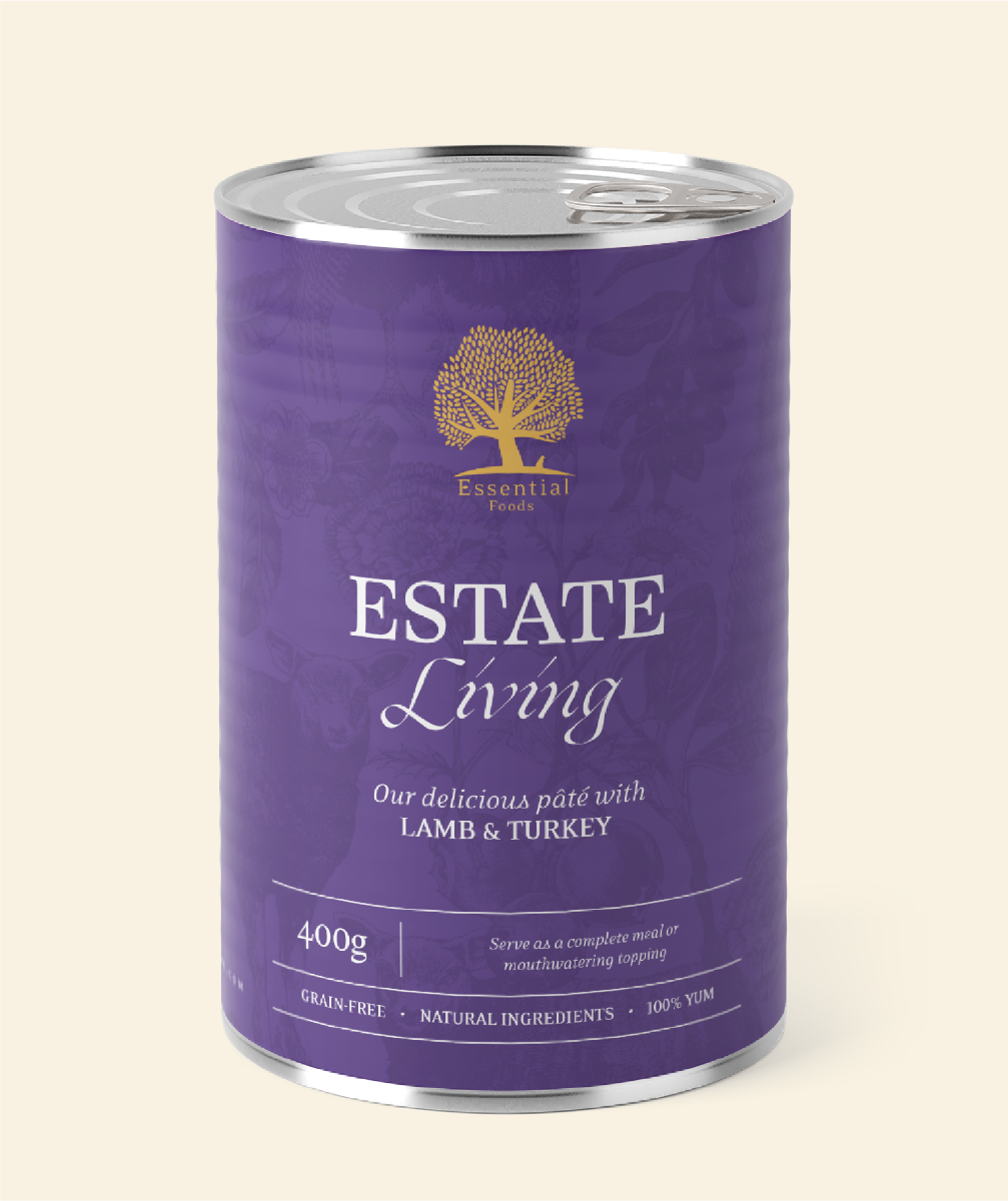 ESSENTIAL ESTATE LIVING PÂTÉ, STYCKVIS ELLER  6 x 400G