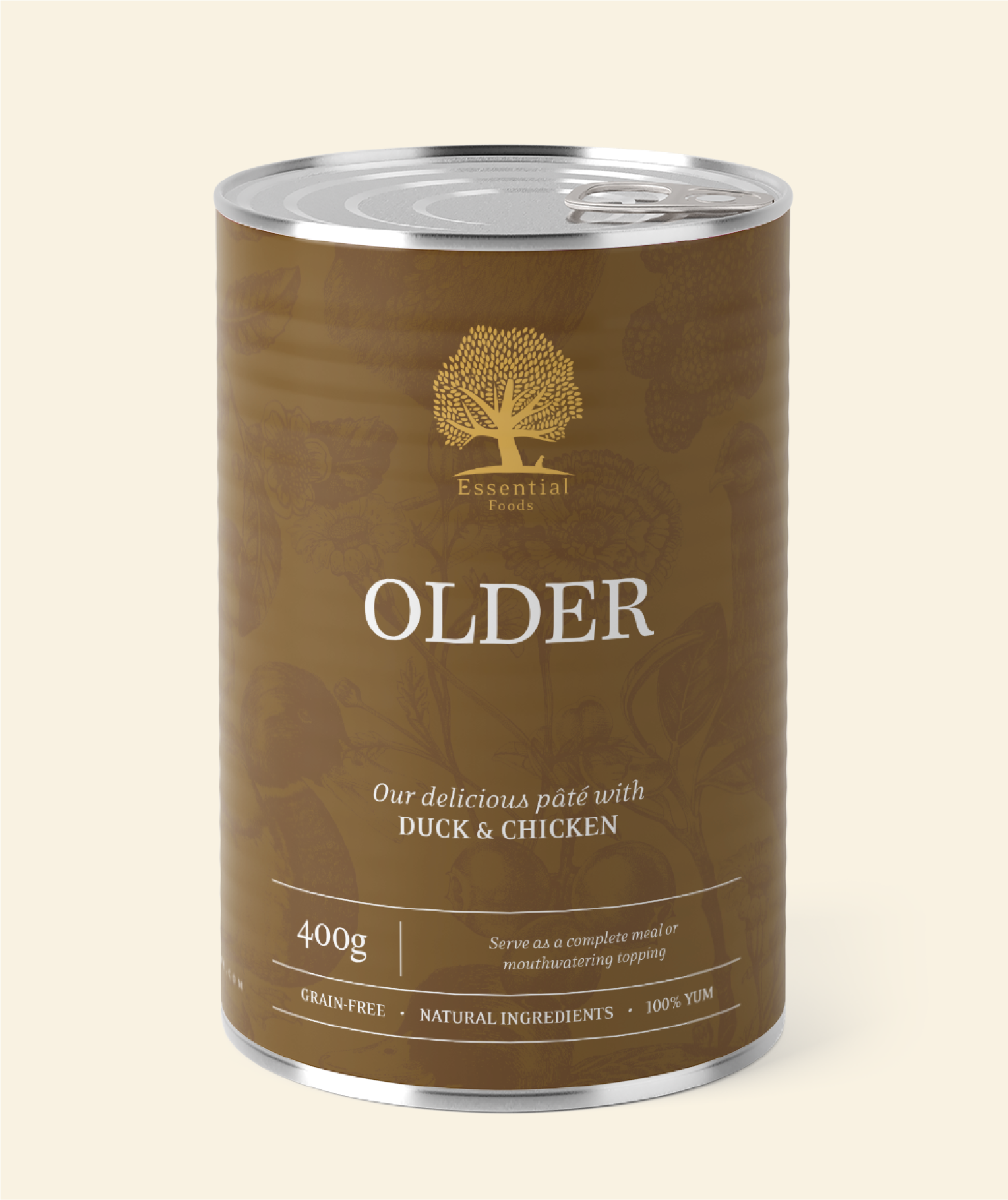 ESSENTIAL OLDER PÂTÉ, STYCKVIS ELLER  6 x 400G