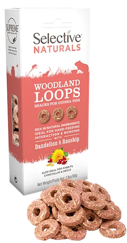 Supreme®science Selective Woodland Loops /godis till gnagare 80 gram