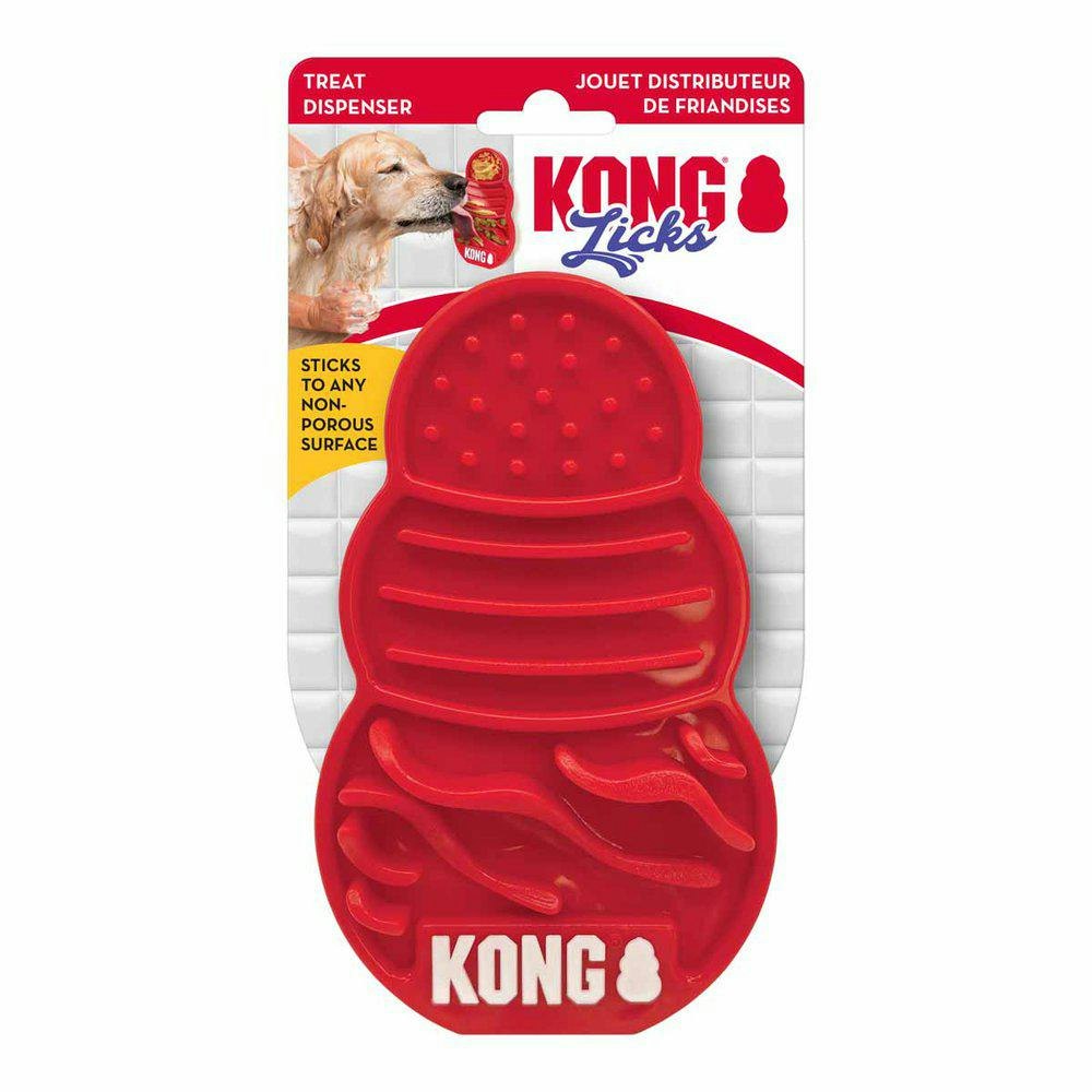 Kong Licks L 18x11,5x4cm- slickmatta med sugkoppar