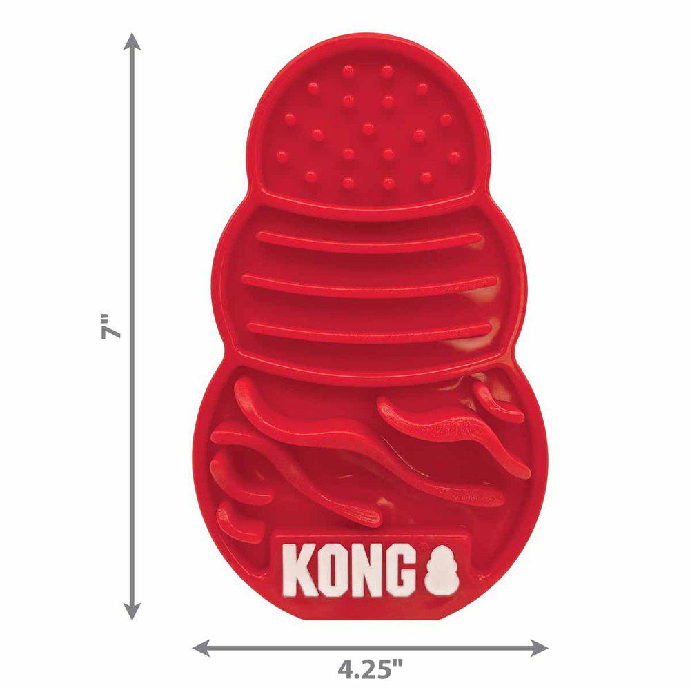 Kong Licks L 18x11,5x4cm- slickmatta med sugkoppar