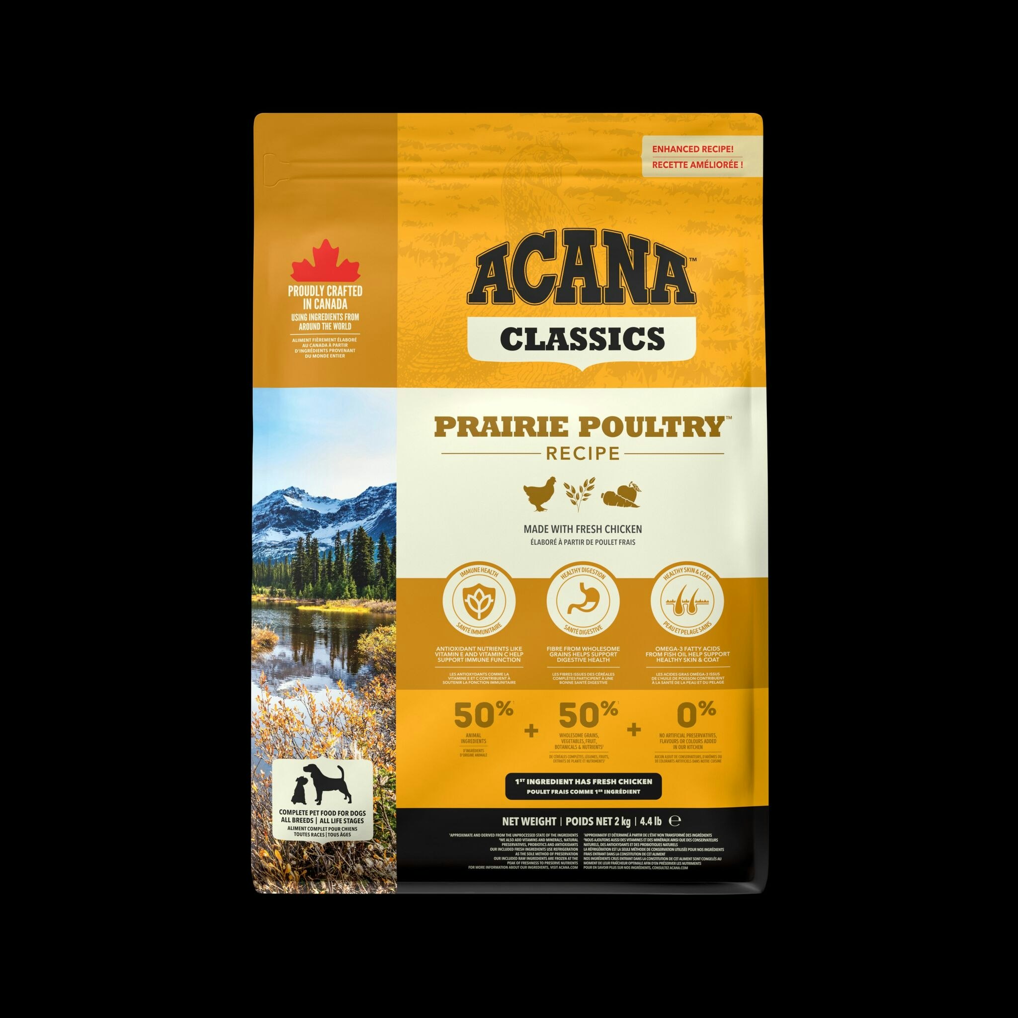 Acana Dog Classic Prairie Poultry- kyckling,kalkon,ägg- spannmålsfritt