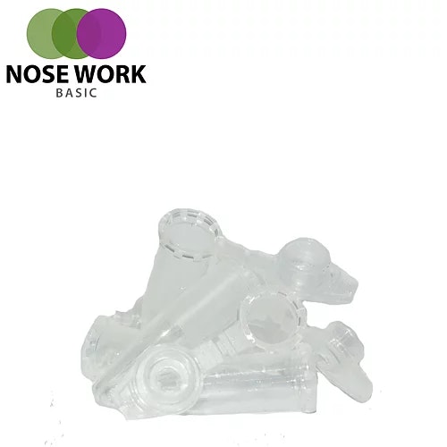 Nose Work Behållare XXS med hål. Höjd 32 mm