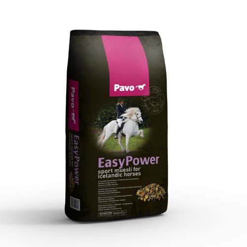 Pavo Easypower 15kg- Sportmusli för islandshästar