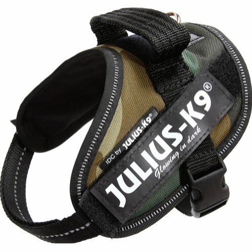 Julius-K9® IDC sele, Mini-Mini, Camoflage 40-53 cm, ca 4-7 kg