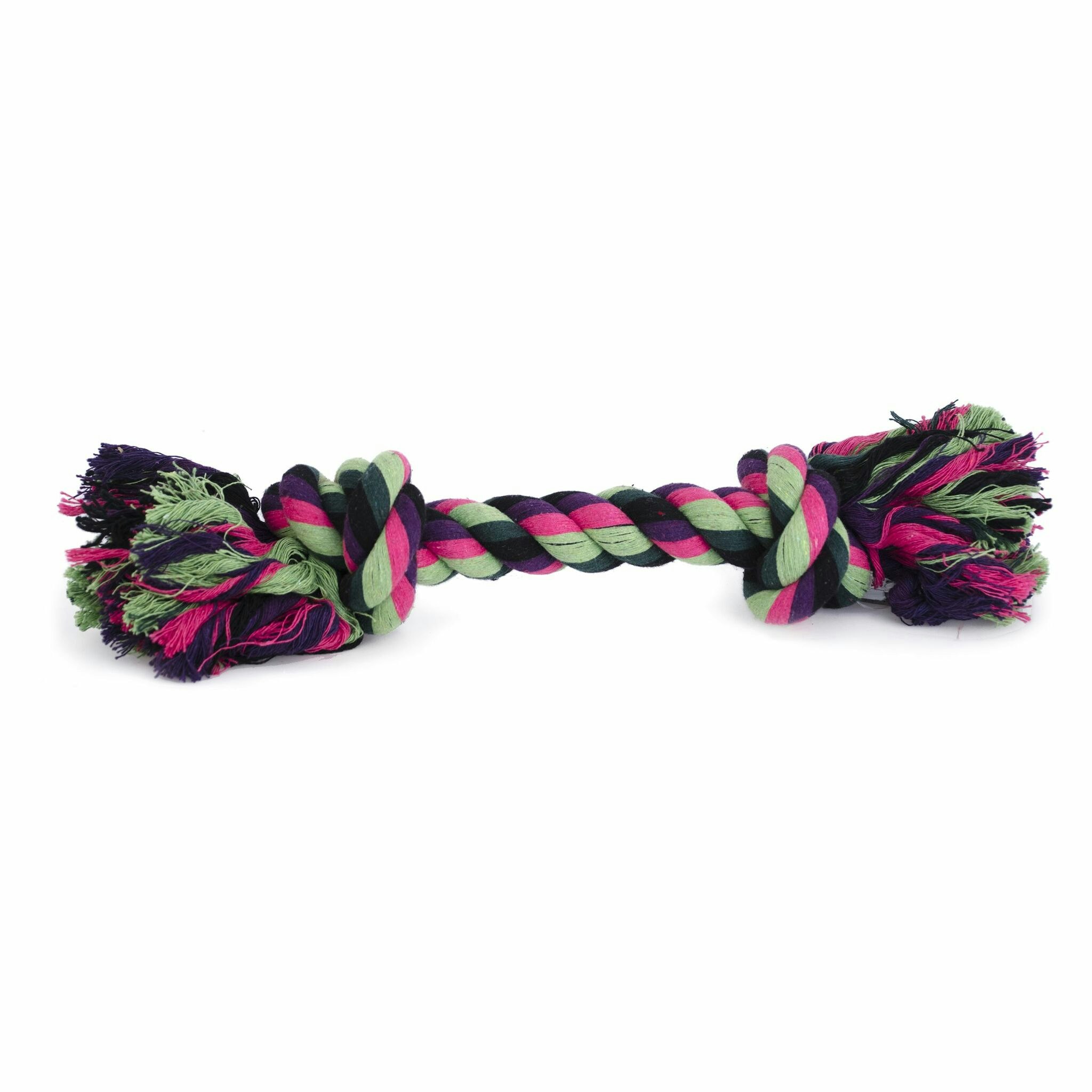 Leksak rep Vixen med 2 Knutar Flerfärgad Large  32mmx37cm
