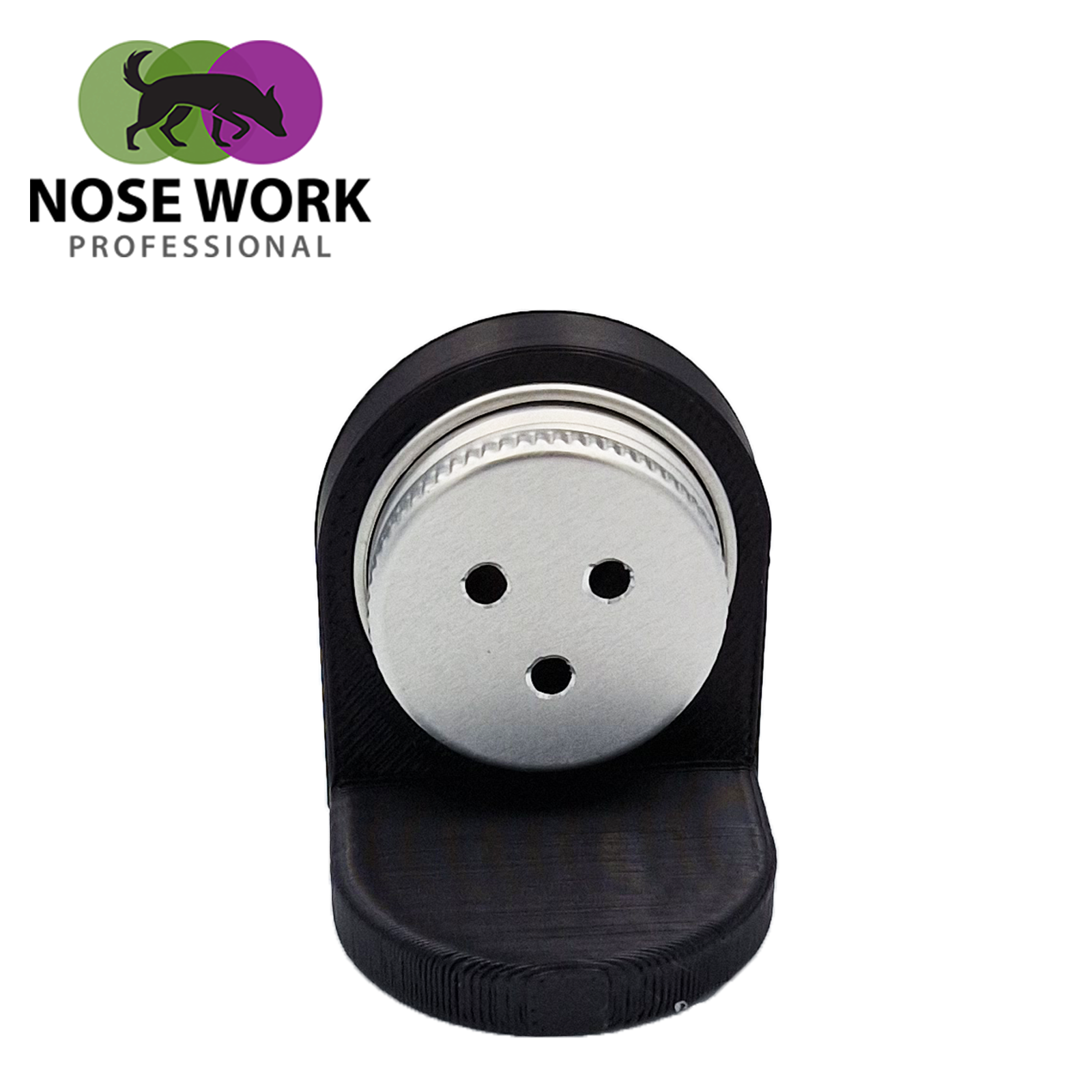 Nose Work Pairing Pod Svart - Based on an idea by Fred Helfers - Nosework