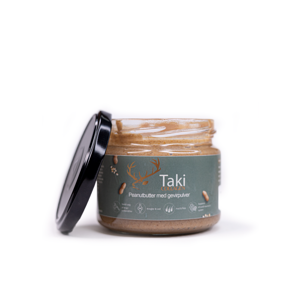 Taki Collagen - Jordnötssmör med Hornpulver 300g