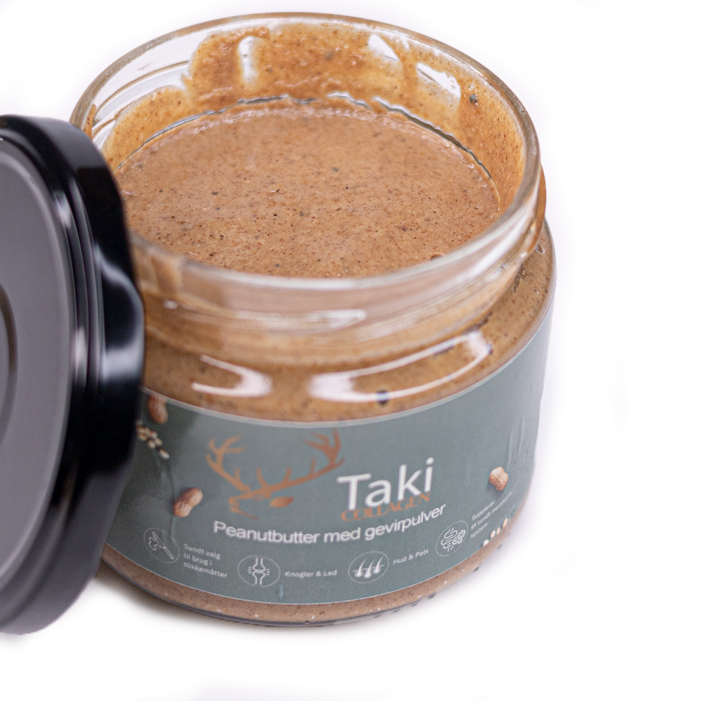 Taki Collagen - Jordnötssmör med Hornpulver 300g