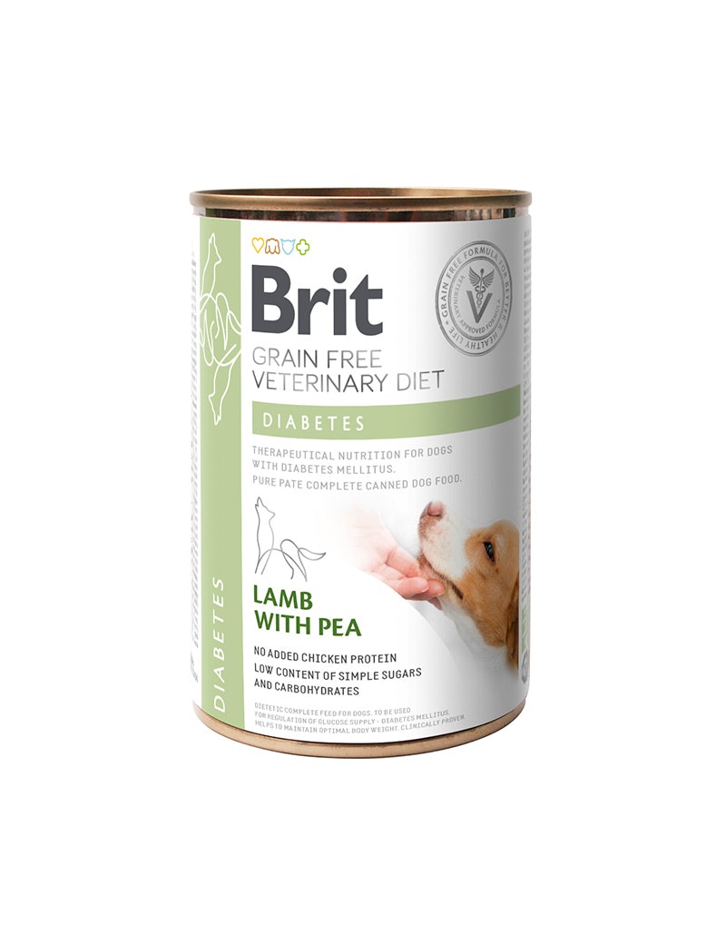 Brit Diabetes - lamm o ärtor 400 g