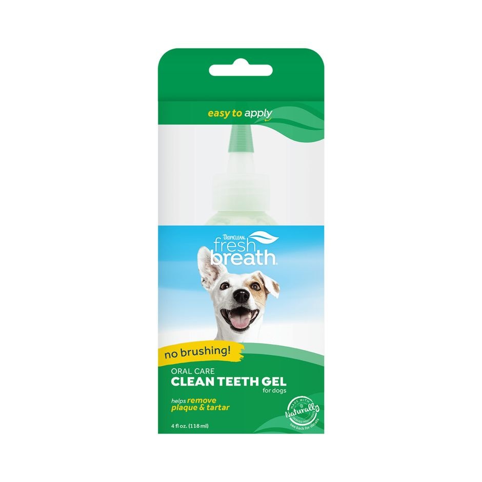 TropiClean Clean Teeth Oral Care Gel- fräsch andedräkt 118 ml
