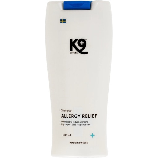 K9 Allergy Relief Shampoo - skonsamt o allergivänligt 300 ml
