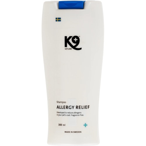 K9 Allergy Relief Shampoo - skonsamt o allergivänligt 300 ml