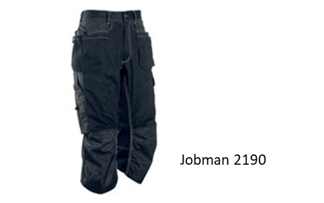 Jobman 2190 3/4 Shorts