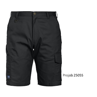 ProJob 2505 Shorts Svart