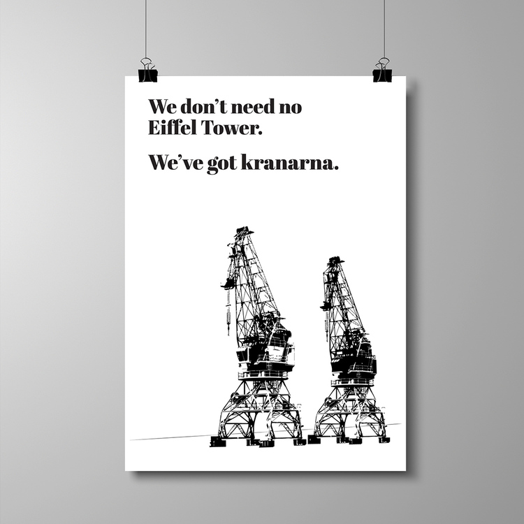 Poster A3 - "We've got kranarna"