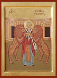 Den helige Ignatios martyrium