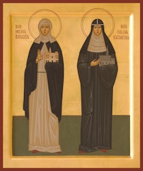Heliga Birgitta och Heliga Katarina