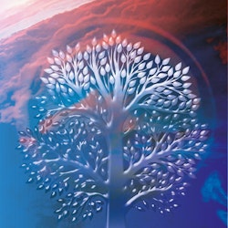 Graphic Art "Trees in space"