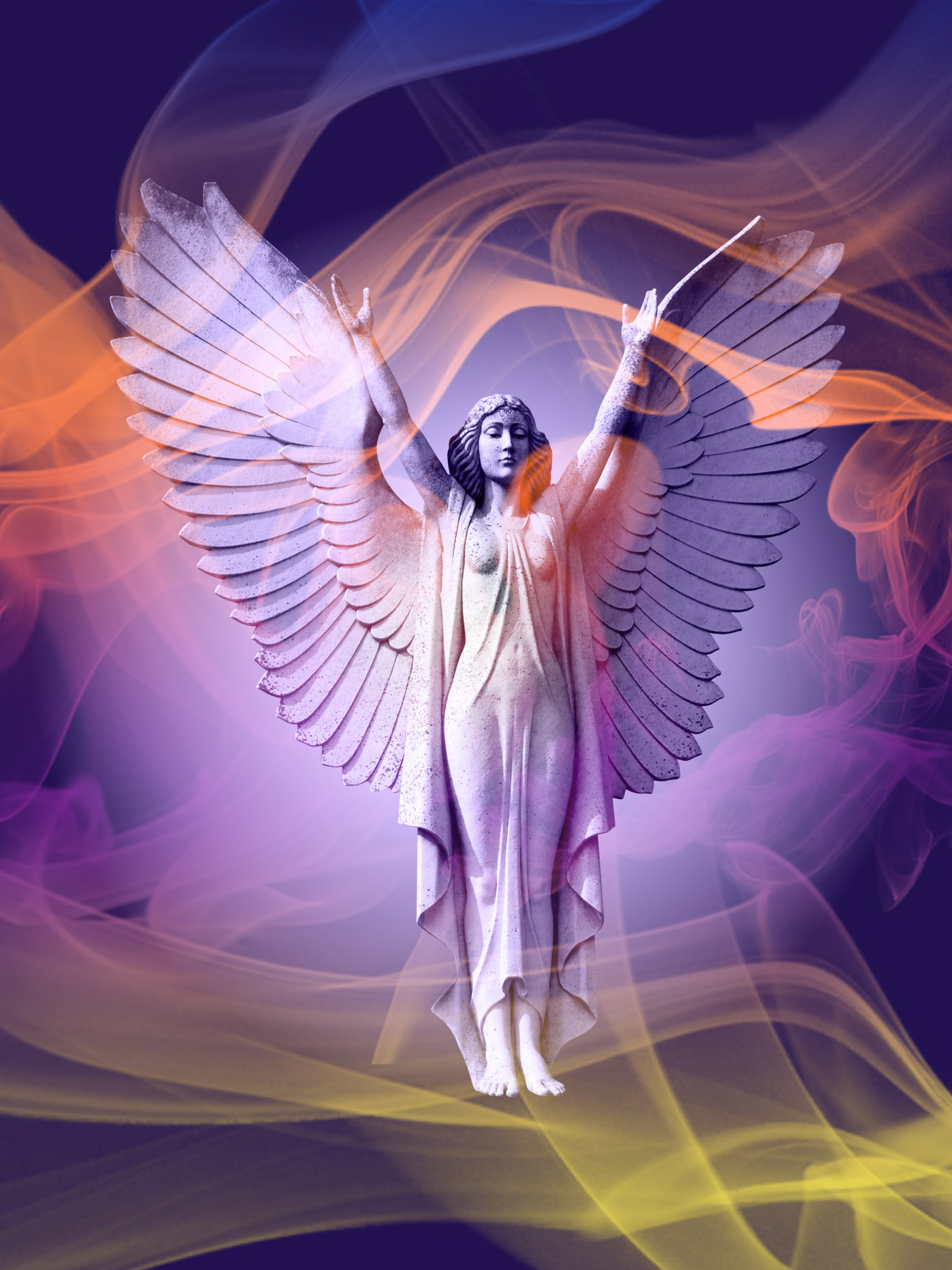 Graphic Art "We all have our guardian angels"