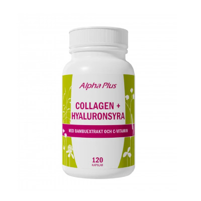 Collagen + Hyaluronsyra 120 kap