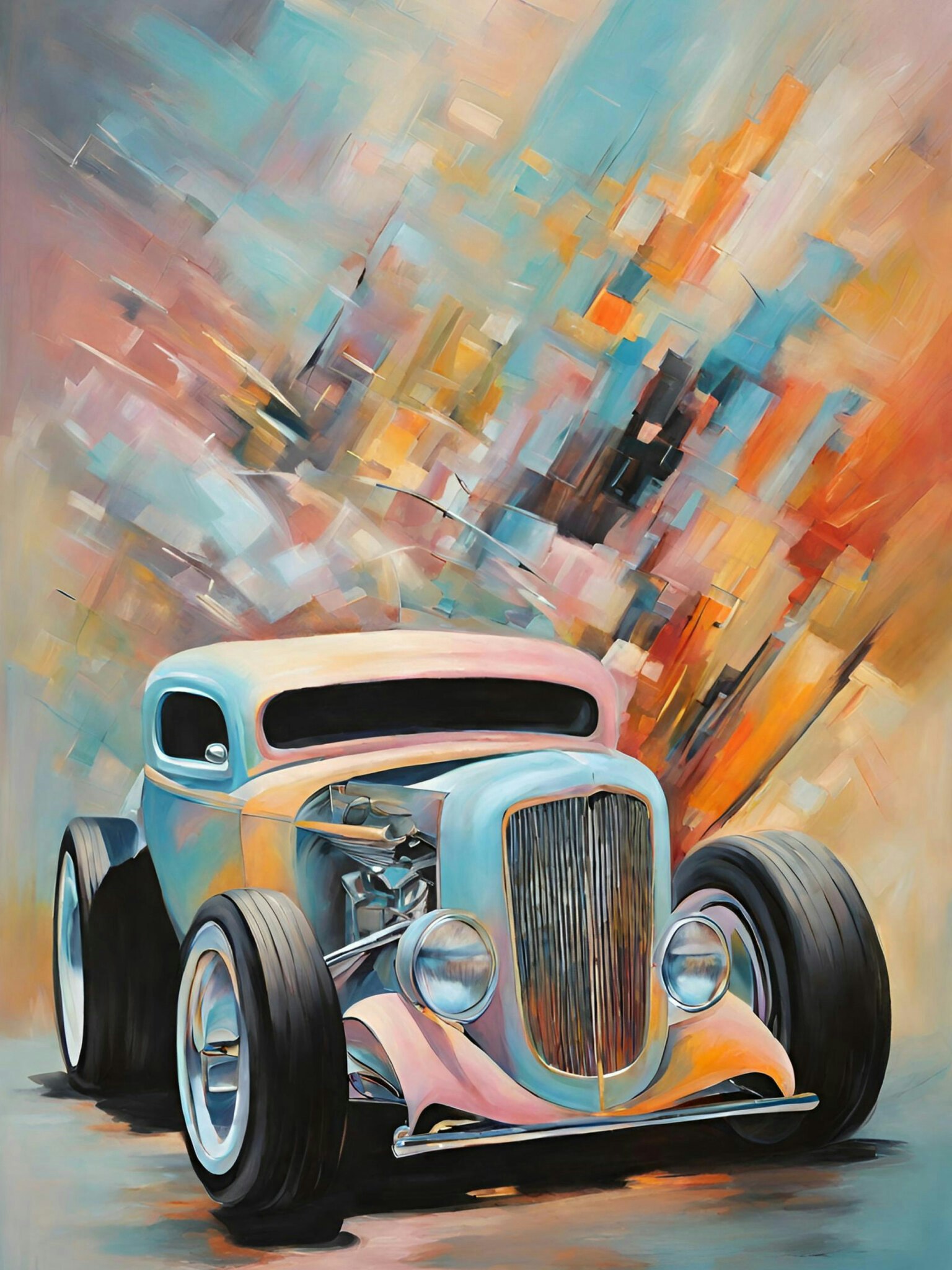 Graphic Art Hotrod Fantasy 23-750