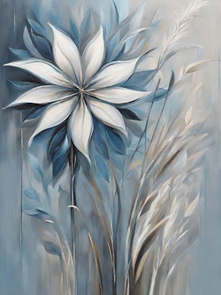 Graphic Art "A crackling spark of life"