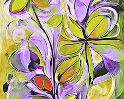 Graphic Art "Abstract blossom"