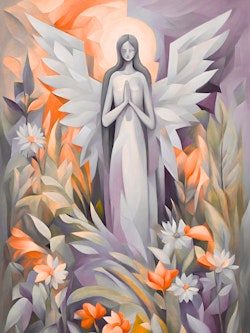Graphic Art "On the frequency of love is all your inspiration"