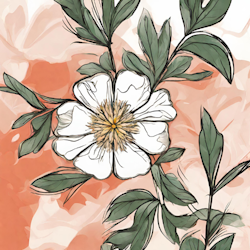 Dr Bach ROCK ROSE Blomessens - Inre hjältemod! Stå stark även i stormen!