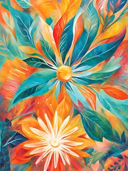 Graphic Art "A wish comes true"