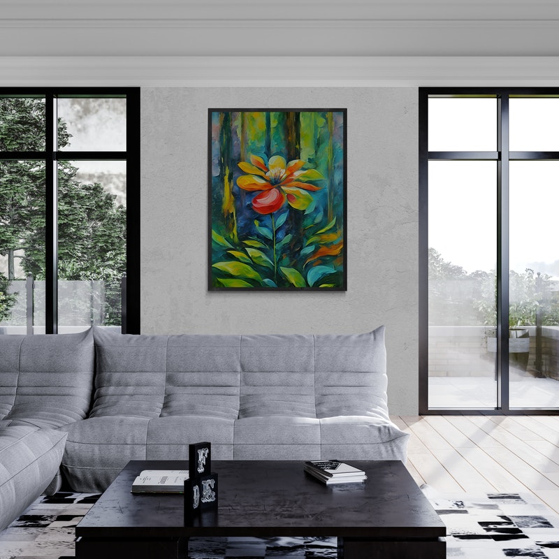 Graphic Art "Love is being present"