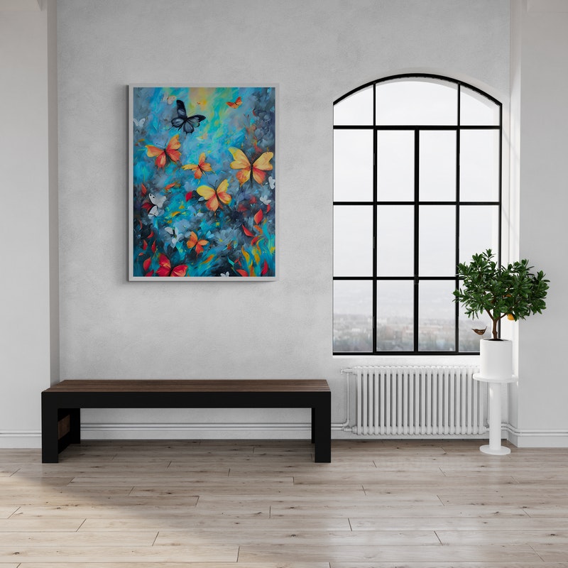 Graphic Art "A friendly universe"
