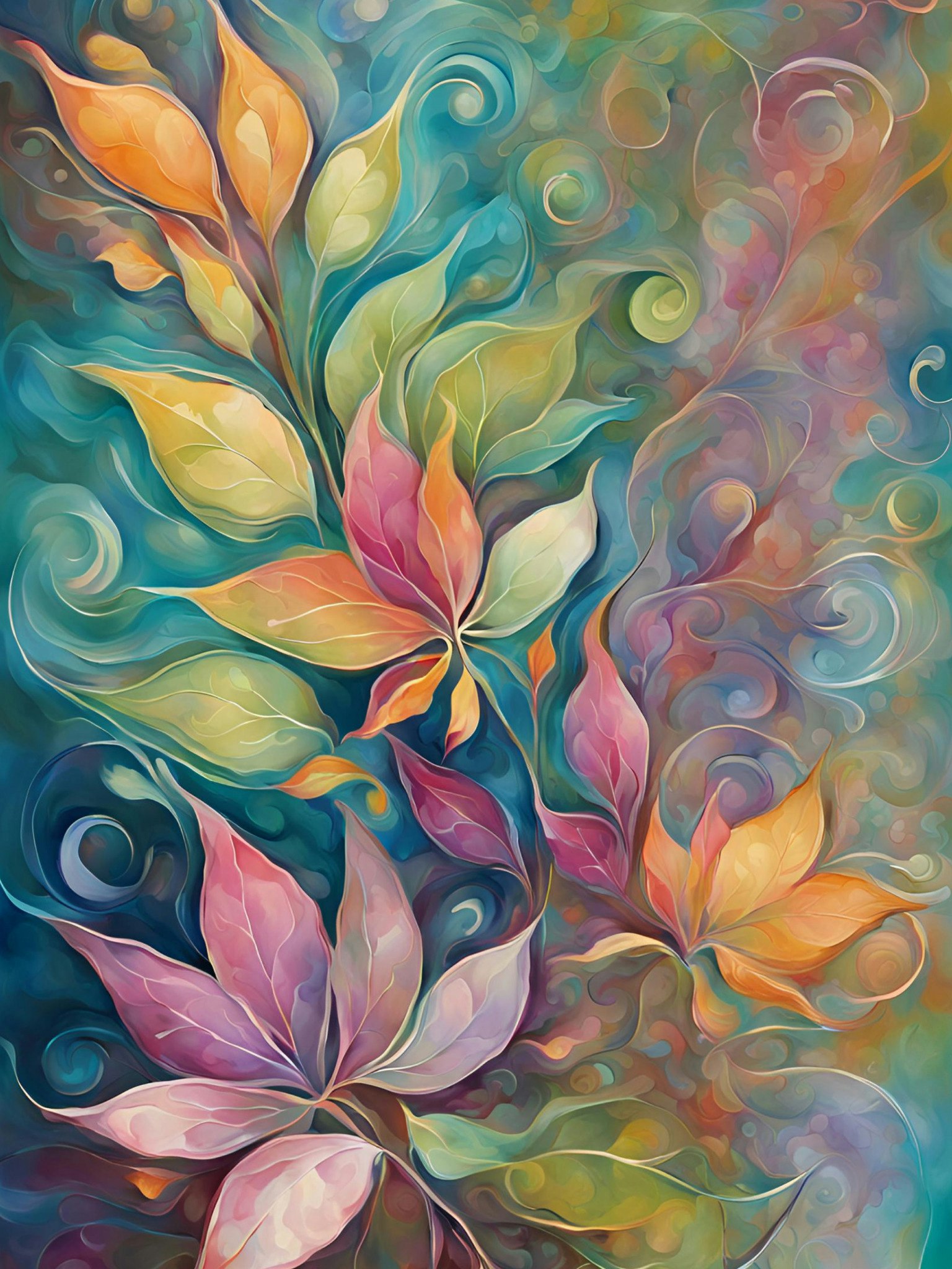 Graphic Art "Flying without time constraints"