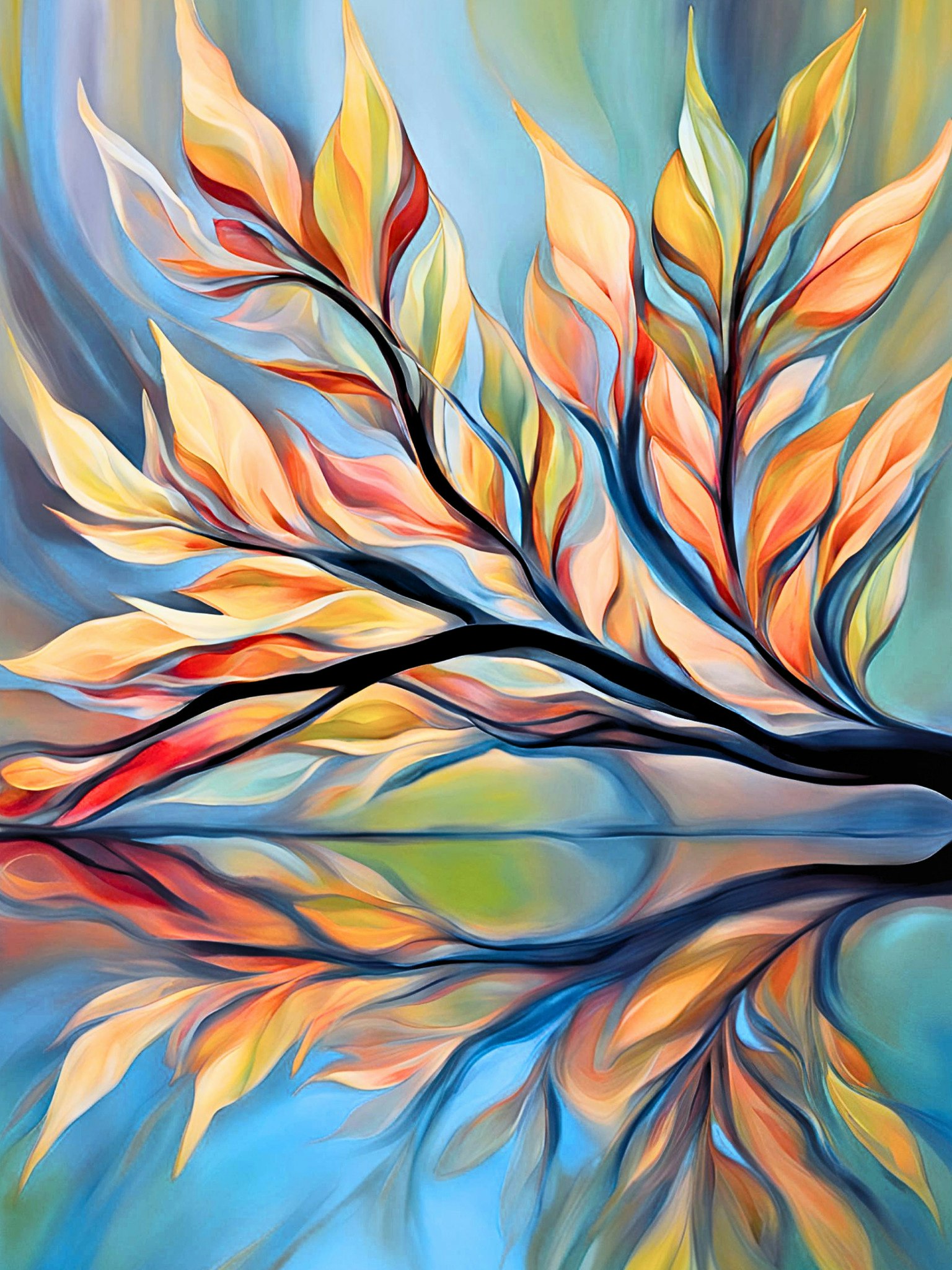 Graphic Art "A world of shades"