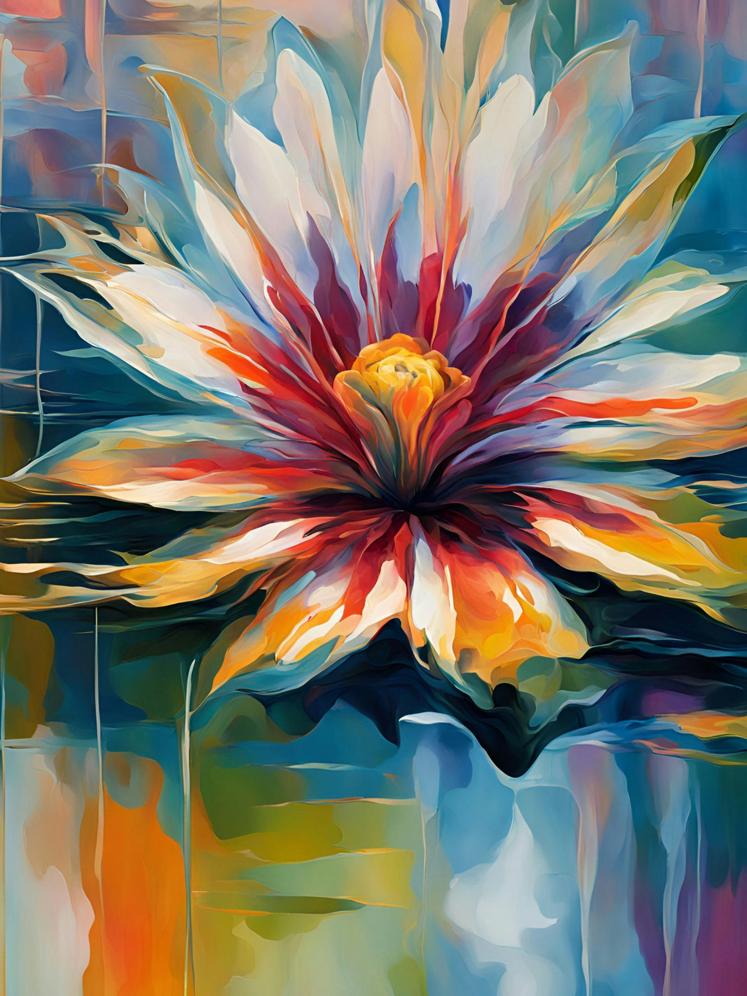 Graphic Art "My intuition shows the way"