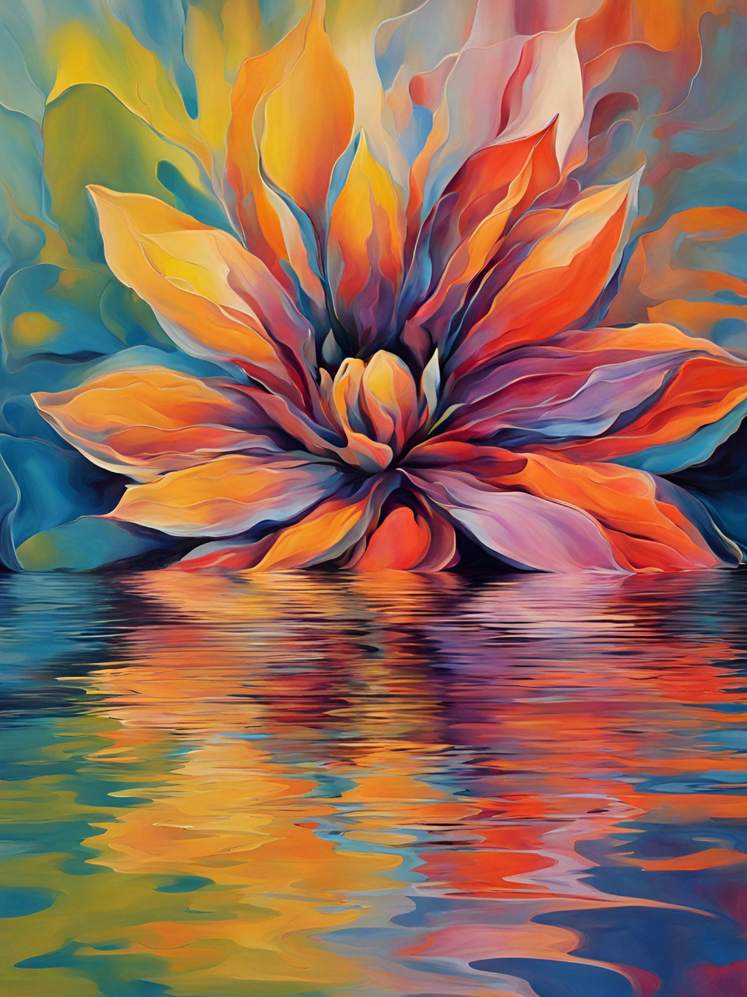 Graphic Art "Chaos of love"