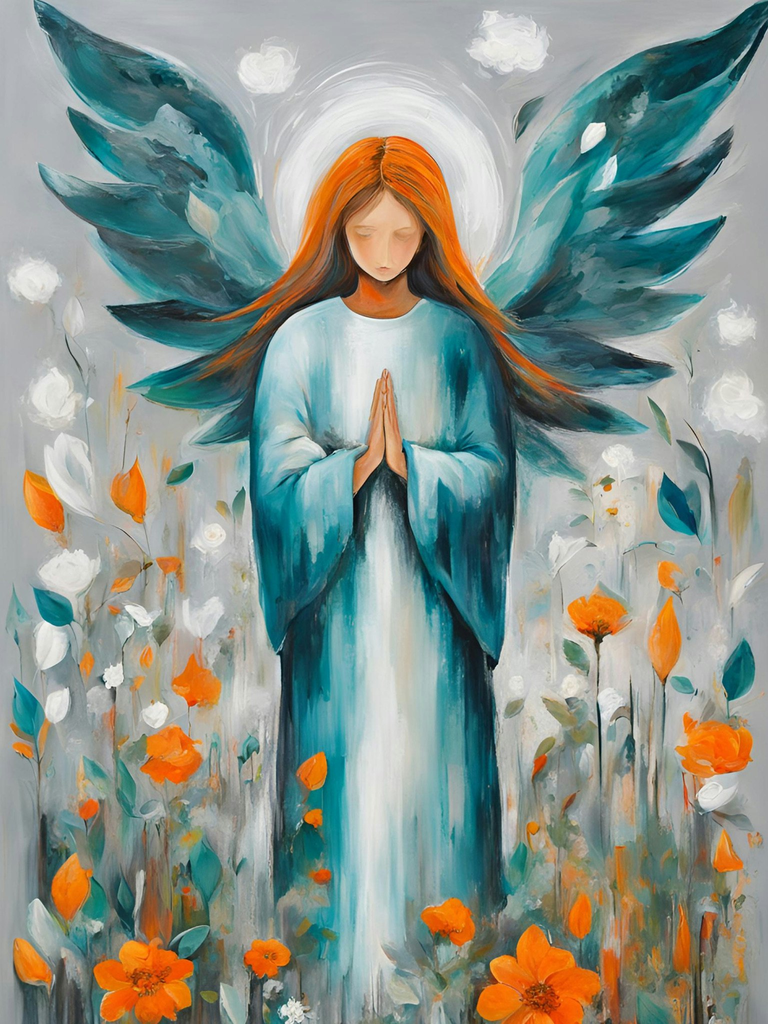 Graphic Art "Dreams of meditation"