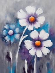 Graphic Art by Pär "Flower garden"