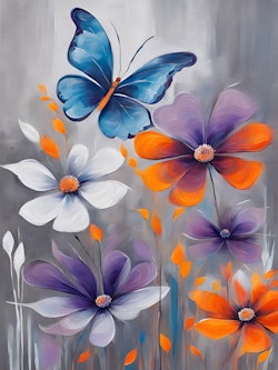 Graphic Art "Meditation - the big in the small"