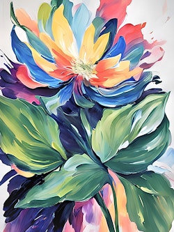 Graphic Art "Spiritual life with independence"