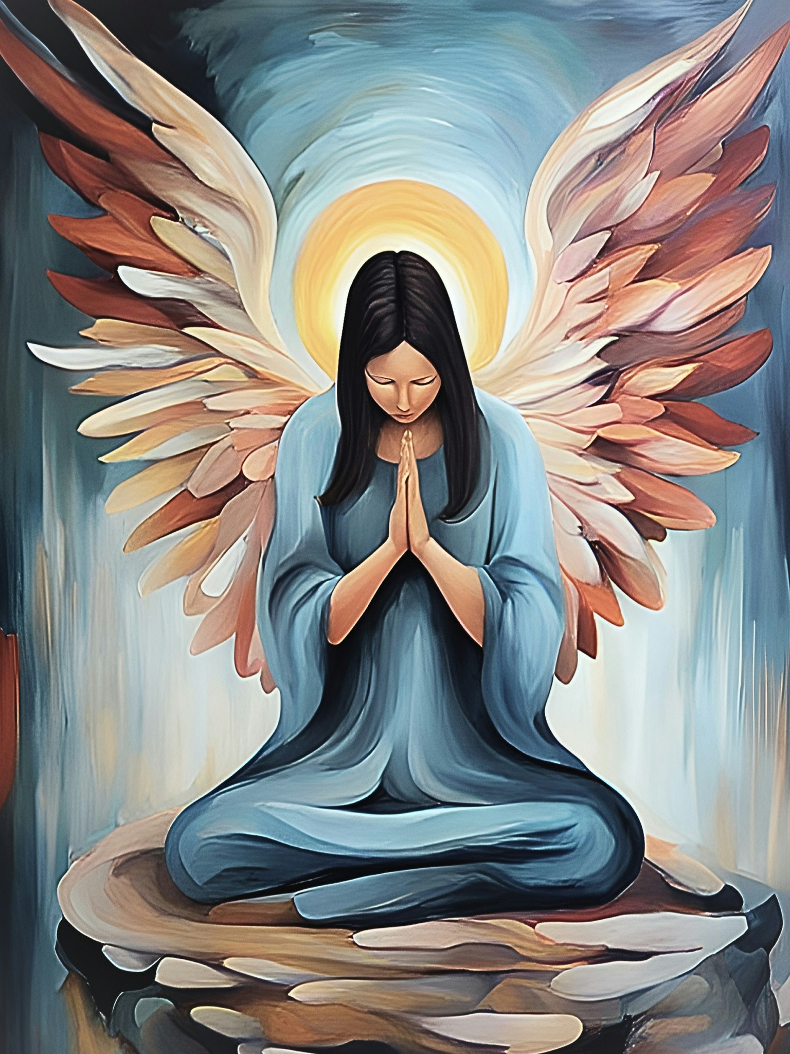 Graphic Art "My beloved angel"