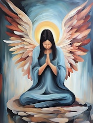 Graphic Art "My beloved angel"