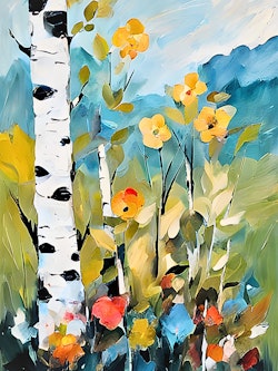 Graphic Art By Pär "I am filled with joy"