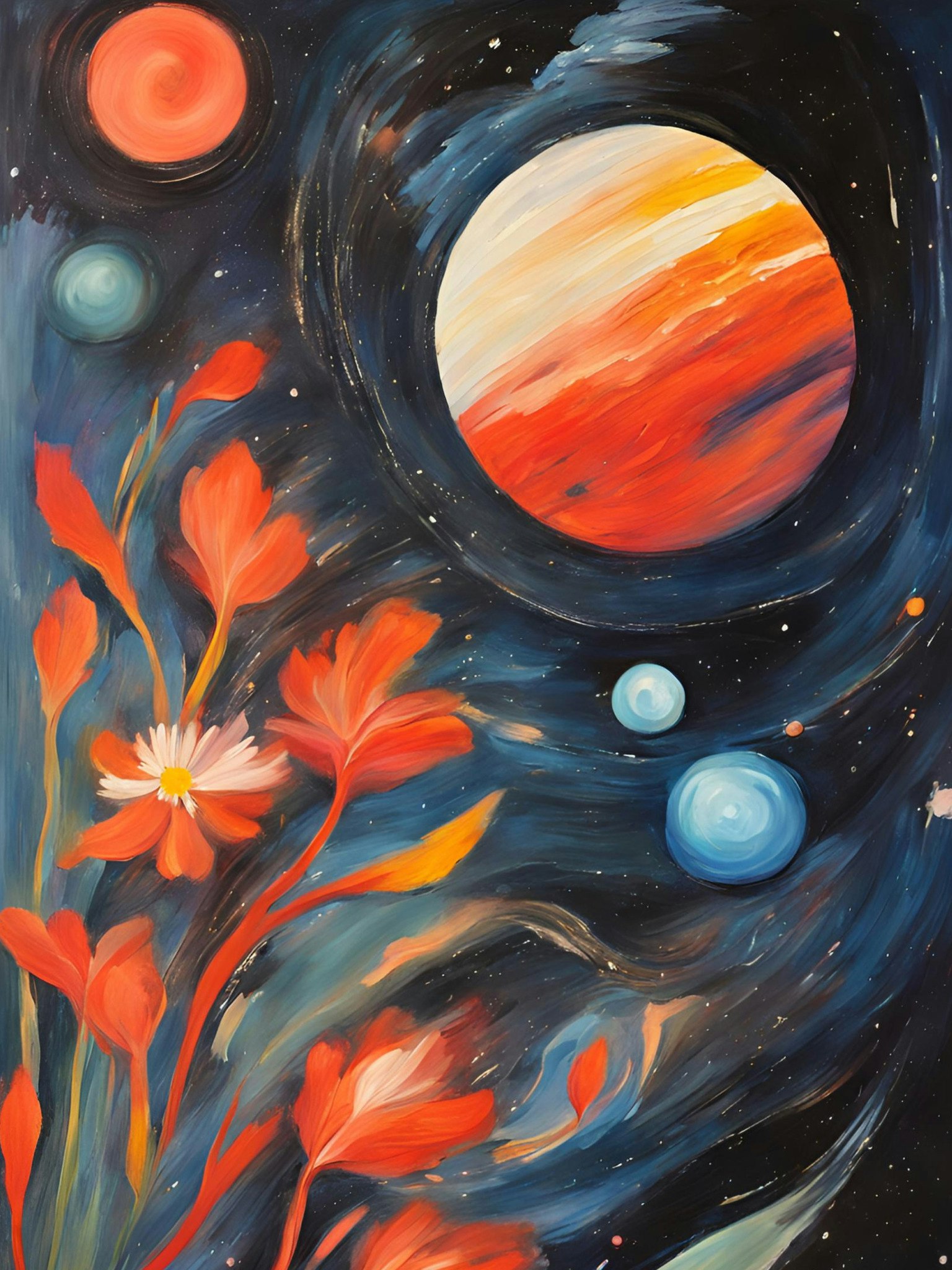 Graphic Art by Pär "Gratitude invites happiness"