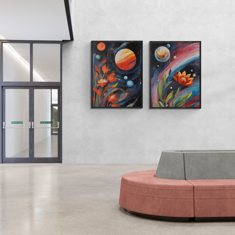 Graphic Art by Pär "Chasing the good space"