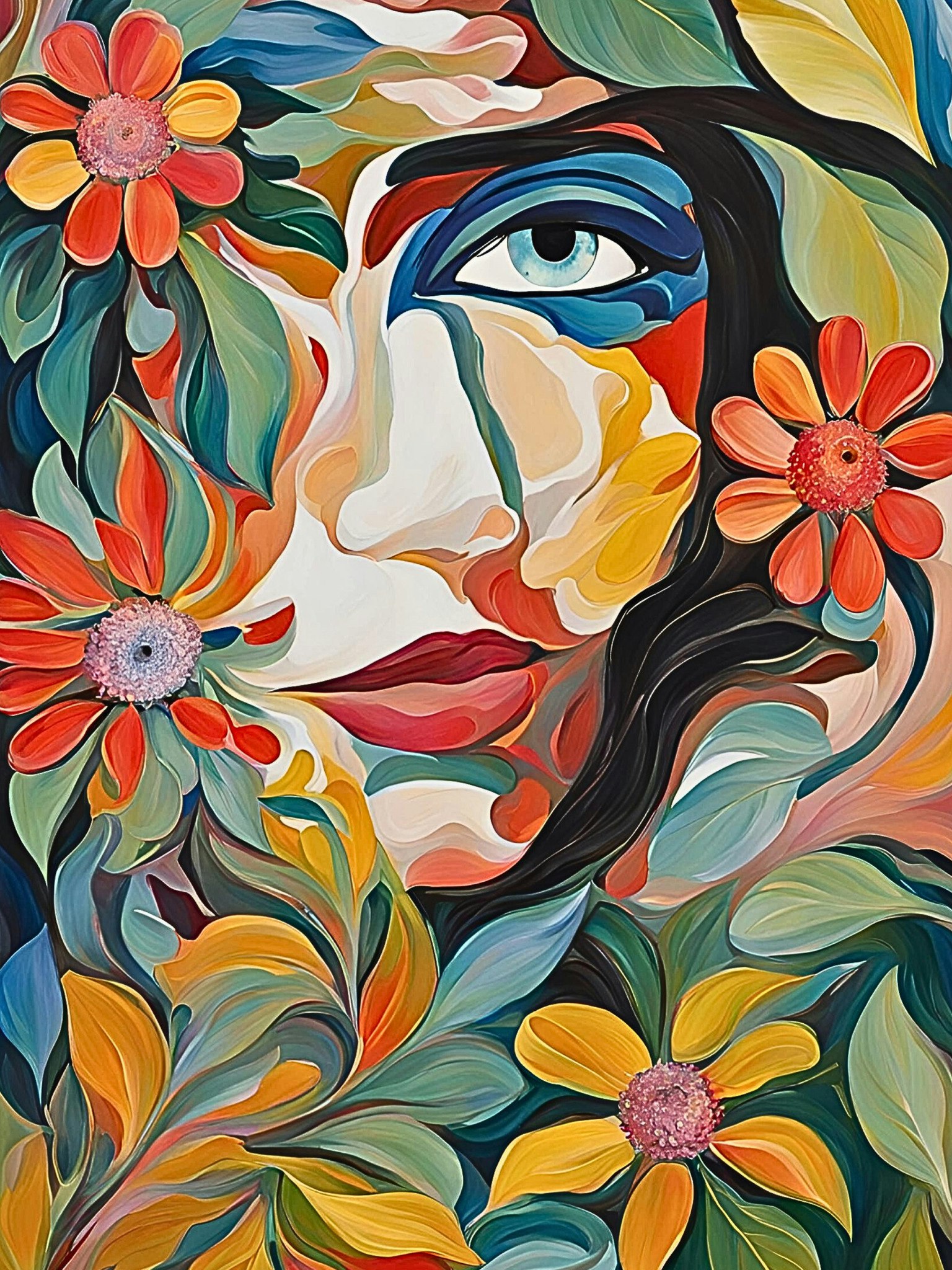 Graphic Art "Life has at least two sides of the same coin"