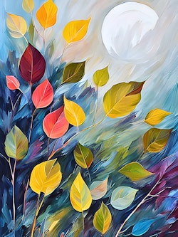 Graphic Art "Everything is flowing energy"